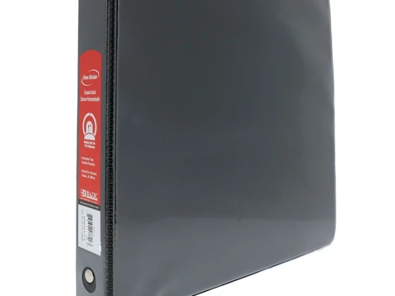 BLACK 1 IN VIEW BINDER