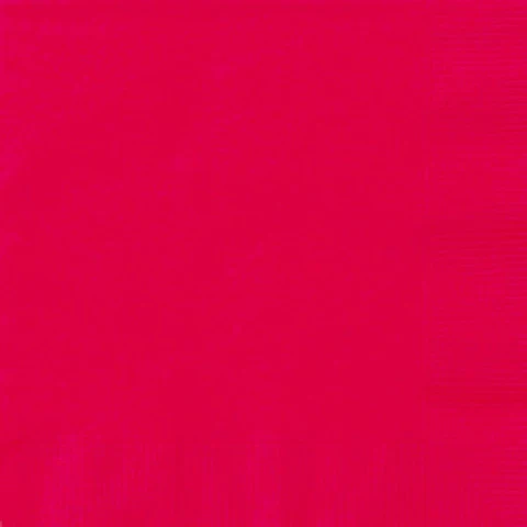 RED LUNCHEON NAPKINS