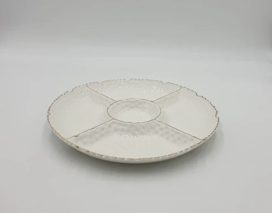 12.99 12" SECTIONAL ROUND PLATE