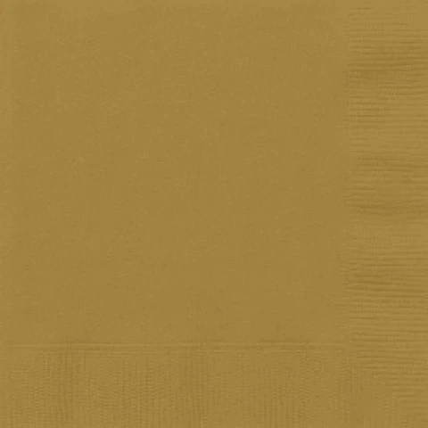 GOLD LUNCHEON NAPKIN