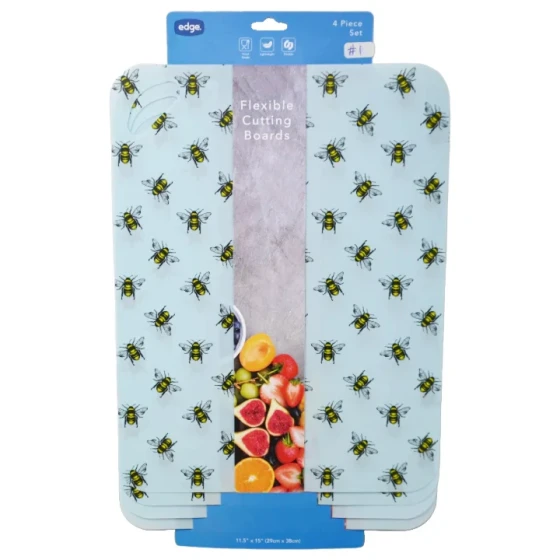 FLEXIBLE CUTTING BOARDS 4 PACK