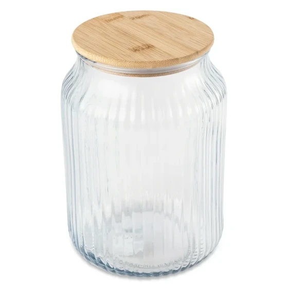 GLASS JAR CANISTER 90.3 FL OZ