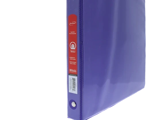 PURPLE 0.5 INCH BINDER