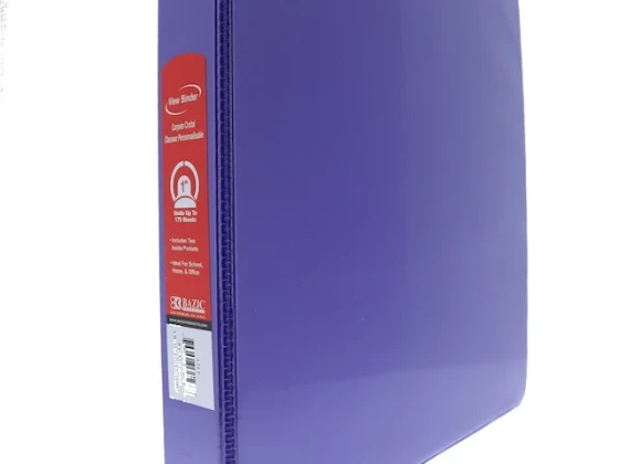 BINDER 1 IN PURPLE