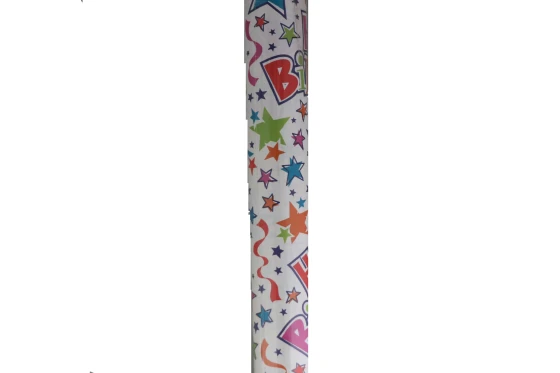 BDAY STARS GIFT WRAP