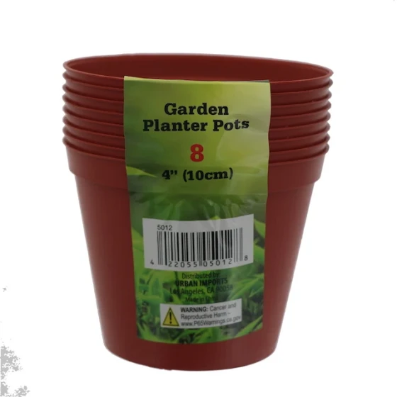 GARDEN PLANTER POTS 8 PACK