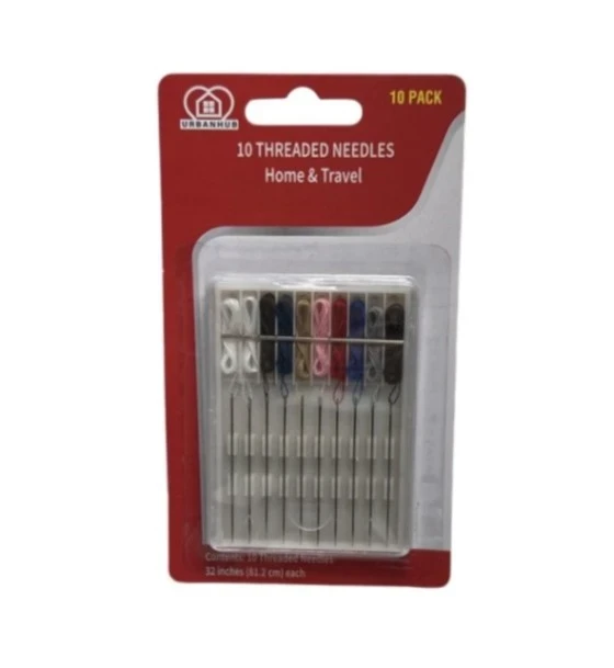 10 THREADED NEEDLES HOME AND TRAVEL 10 PACK