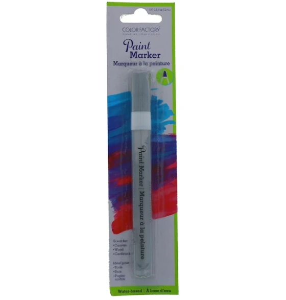 SILVER METALLIC WATER BASED MARKER XXX