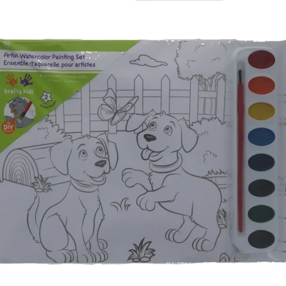 KRAFTY KIDS PUPPY FUN PAINTING SET