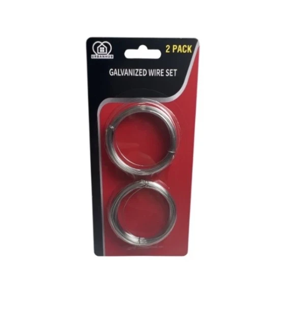 GALVANIZED WIRE SET 2 PACK