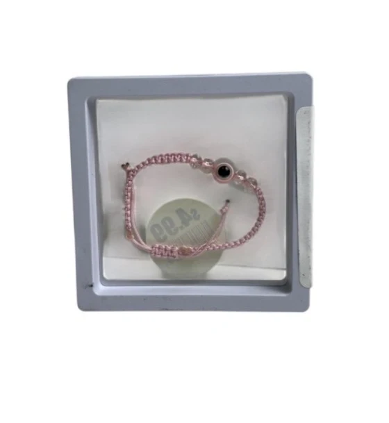 PINK EVIL EYE BRACELET