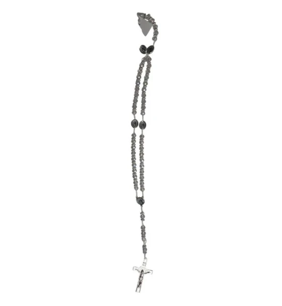 WHITE ROSARY