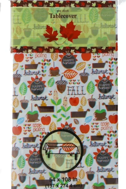 TABLECOVER HARVEST 54X108