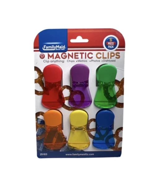 MAGNETIC CLIPS 6 PACK