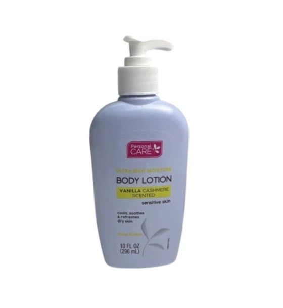 ULTRA RICH MOISTURE BODY LOTION VANILLA CASHMERE SCENTED SHEA BUTTER 10 FL OZ