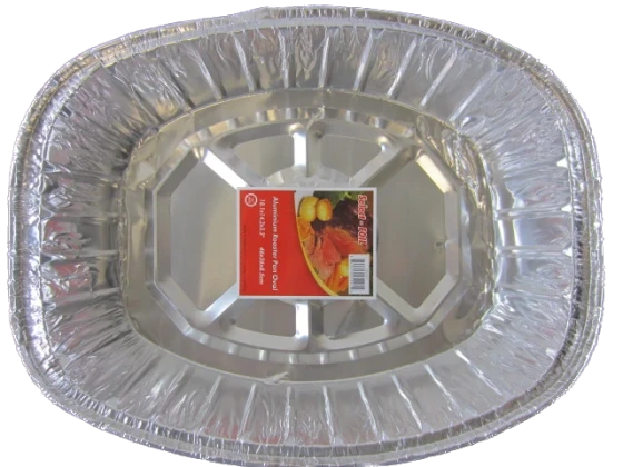 ALUMINIUM PAN OVAL 18 IN