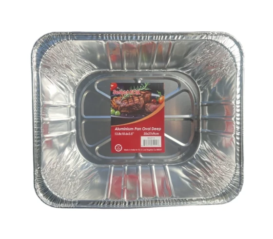 OVAL ALUMINUM PAN