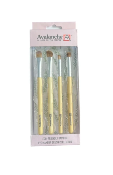 AVALANCHE ECO FRIENDLY BAMBOO MAKE UP BRUSH SET
