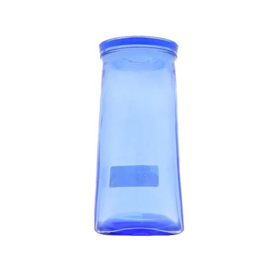 BLUE GLASS JAR 1.3 L