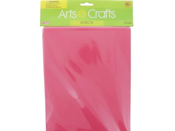 EVA FOAM SHEETS-RED XXX
