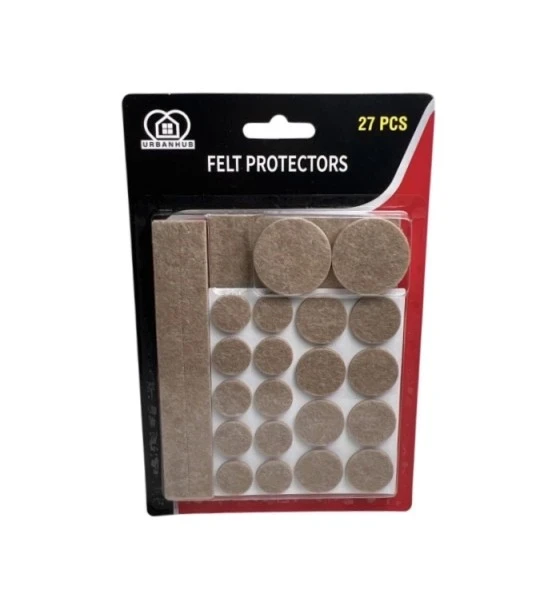 FELT FURNITURE PROTECTORS 27 PCS