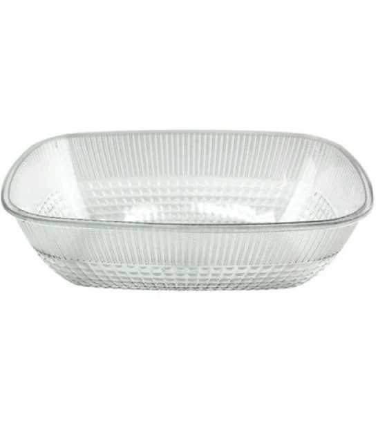 RECTANGLE BOWL WITH COVER