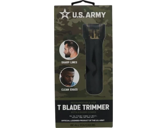 US ARMY T BLADE TRIMMER WITH USB