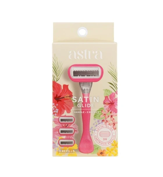 ASTRA RAZOR SATING GLIDE 3 REFILLS