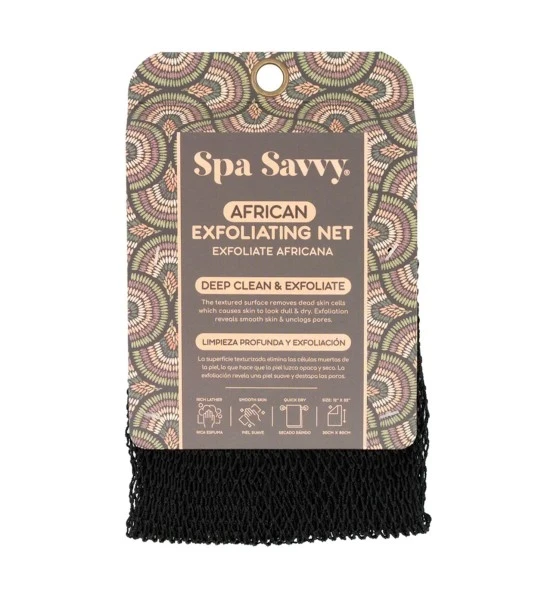 SPA SAVVY AFRICAN EXFOLIATING NET