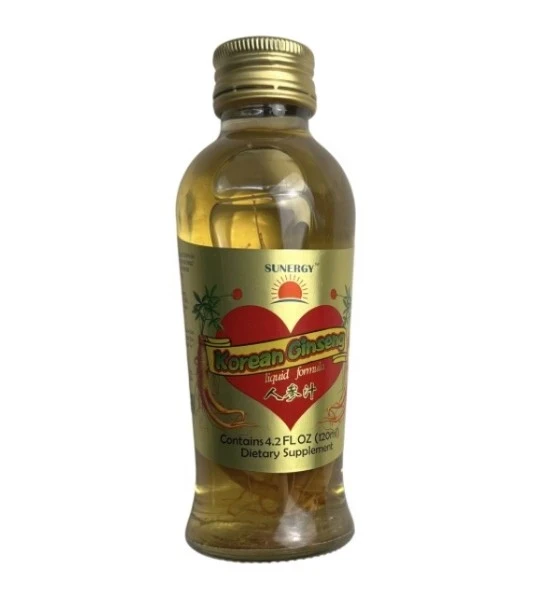 KOREAN. GINSENG DIETARY SUPPLEMENT 4.2 FL OZ