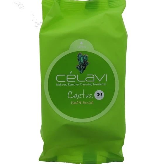 CACTUS MAKE UP REMOVER WIPES