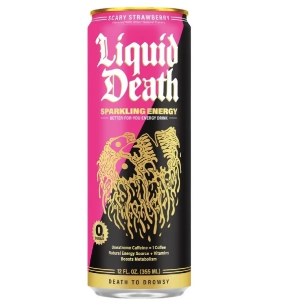 LIQUID DEATH SPARKLING ENERGY 12 FL OZ