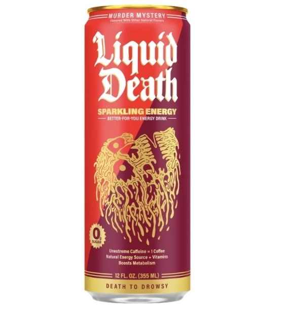 LIQUID DEATH SPARKLING ENERGY 12 FL OZ
