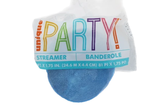 LIGHT BLUE STREAMER 81 FT