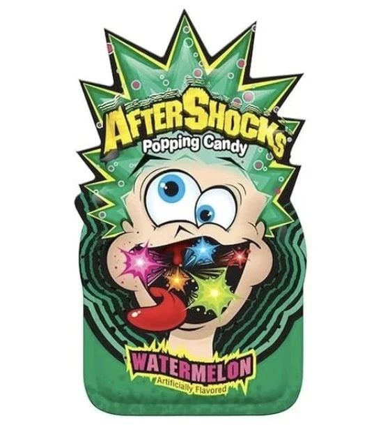 AFTER SHOCKS POPPING CANDY WATERMELON