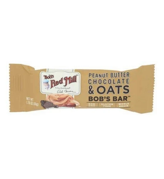 RED MILL PEANUT BUTTER CHOCOLATE AND OATS BOBS BAR 1.76 OZ