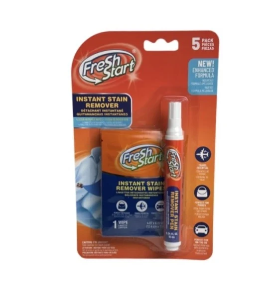 FRESH START 5 PACK INSTANT STAIN REMOVER