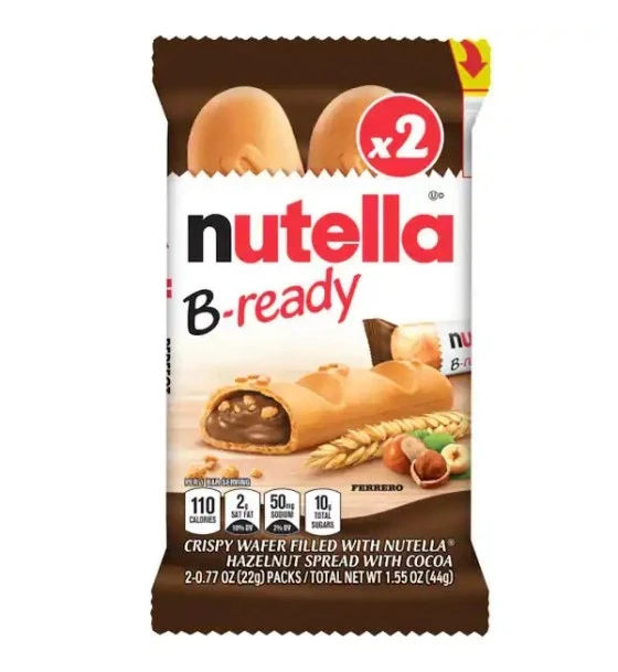NUTELLA X2 B-READY 2-.077 OZ