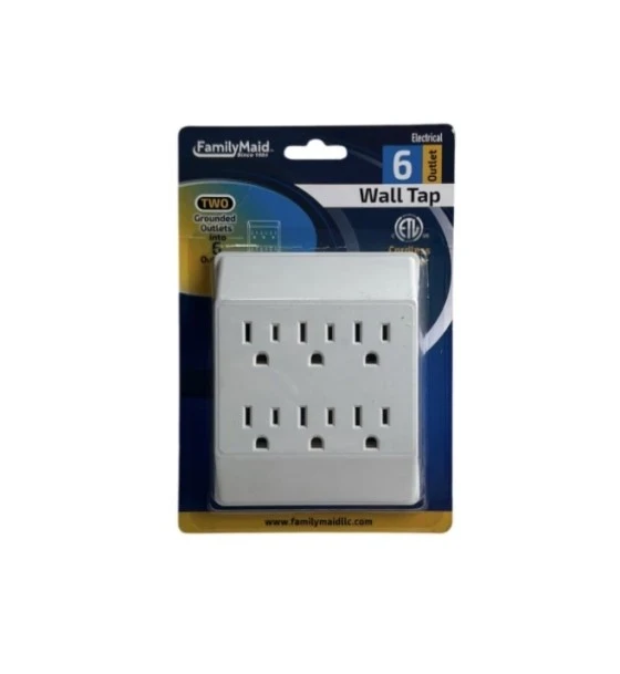 WALL TAP 6 OUTLET