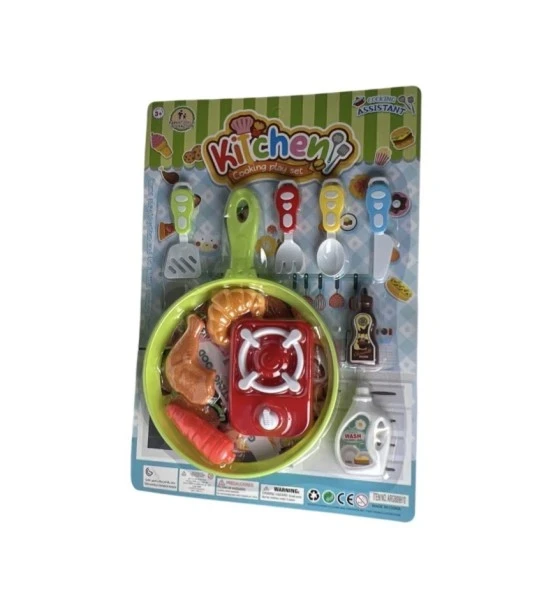 KITCHEN COOKING PLAY SET