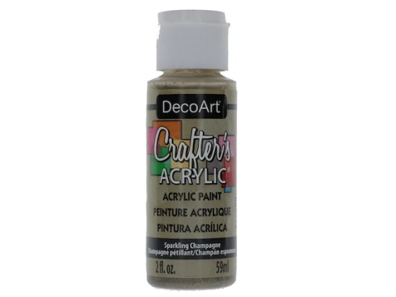 CHAMPAGNE CRAFT ACRYLIC PAINT SPARKLING