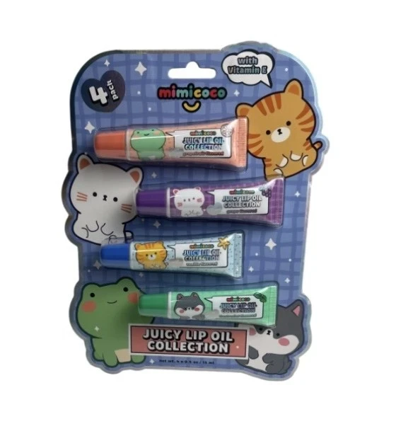 JUICY LIP OIL COLLECTION 4 PACK
