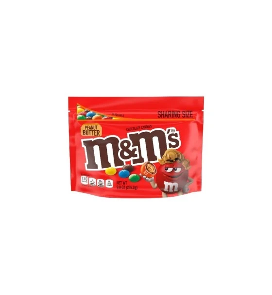 M AND M PEANUT BUTTER 9 OZ
