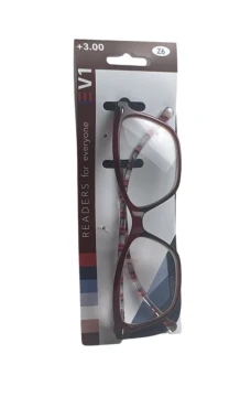 READING GLASSES AND POUCH +3.00