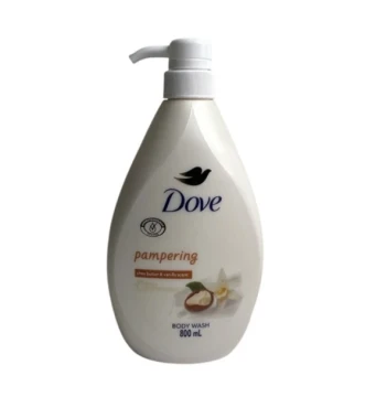DOVE PAMPERING SHEA BUTTER AND VANILLA SCNET BODY WASH 800 ML