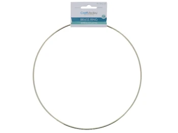 BRASS RING 8IN