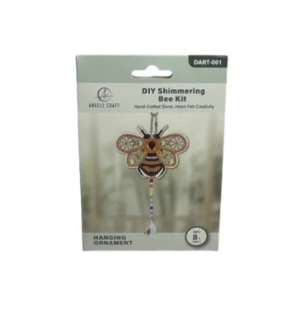 DIY SHIMMERING BEE KIT HANGING ORNAMENT