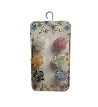 HAIR CLIPS 6 COUNT
