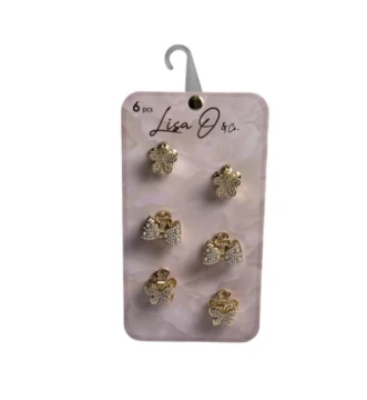HAIR CLIPS 6 COUNT