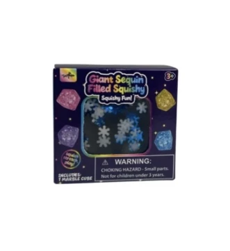 GIANT SEQUIN FILLED SQUISHY